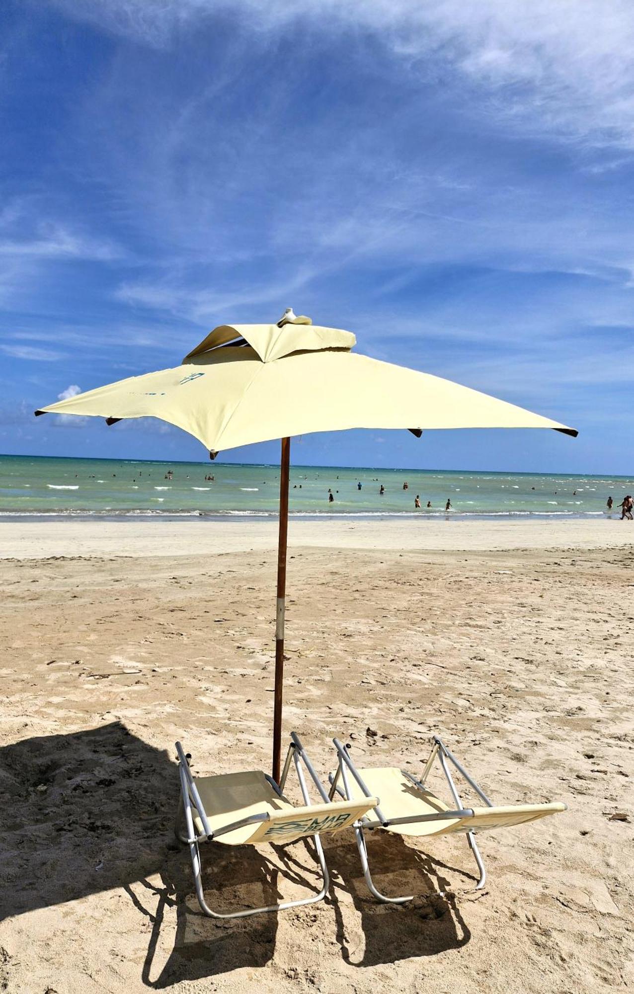 Msflats Paripueira Praia Wifi Ar Cozinha E Varanda Nascente C Rede エクステリア 写真