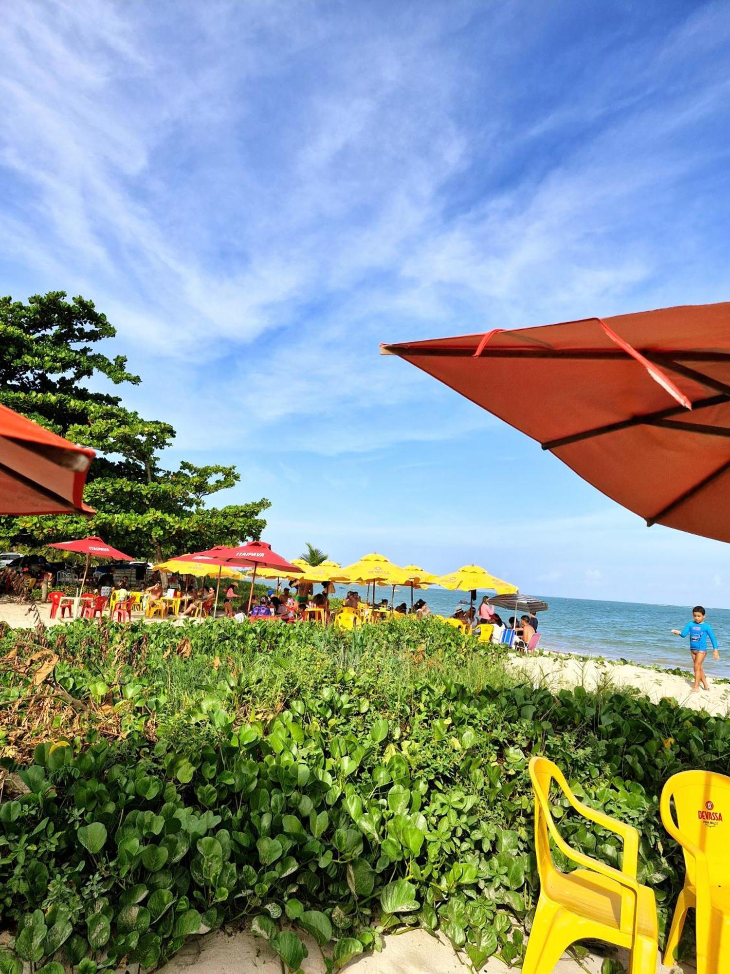 Msflats Paripueira Praia Wifi Ar Cozinha E Varanda Nascente C Rede エクステリア 写真